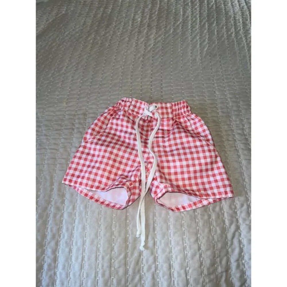 Well dressed wolf Boys wildling swim trunks size 9-12 months